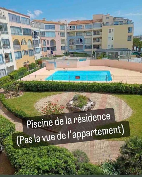 אגדה Superbe Appartement 6 Personnes Avec Piscine Secteur Richelieu, A 400M De La Plage Et A 650M Du Centre Port מראה חיצוני תמונה