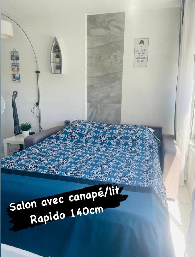 אגדה Superbe Appartement 6 Personnes Avec Piscine Secteur Richelieu, A 400M De La Plage Et A 650M Du Centre Port מראה חיצוני תמונה